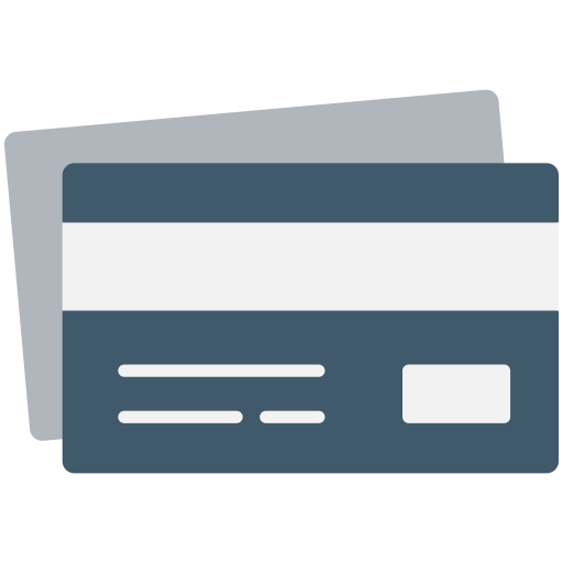 Credit card Generic Flat icon