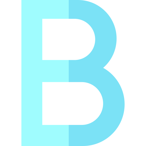 Bold Basic Straight Flat icon