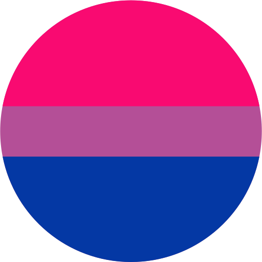 Bissexual - ícones de bandeiras grátis