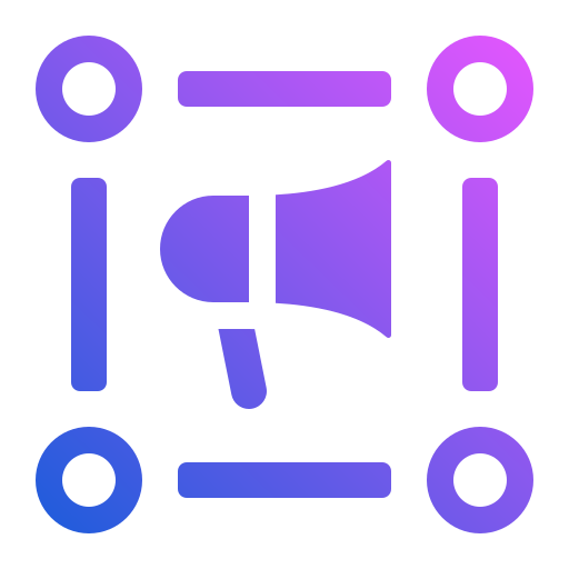 mercadeo viral icono gratis