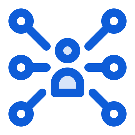 la comercialización del afiliado icono gratis