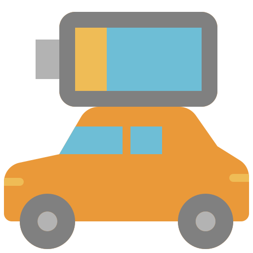 Low battery free icon