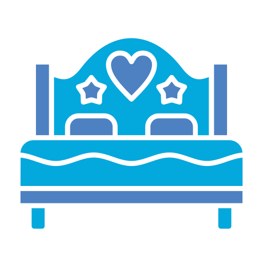 cama matrimonial icono gratis