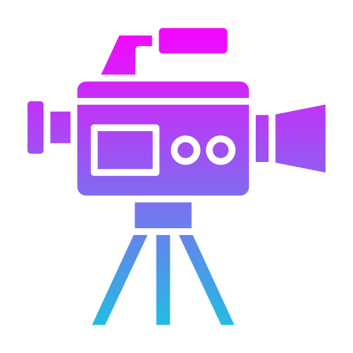 camara de video icono gratis