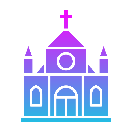 Church Generic Flat Gradient icon