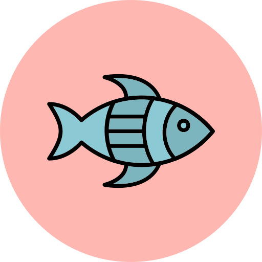 Fish Generic Outline Color icon