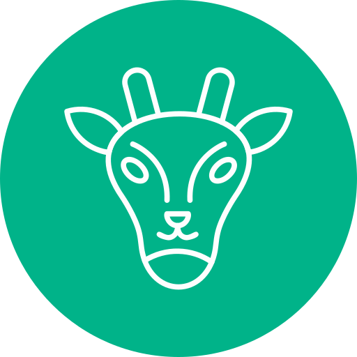 Giraffe Generic Flat icon