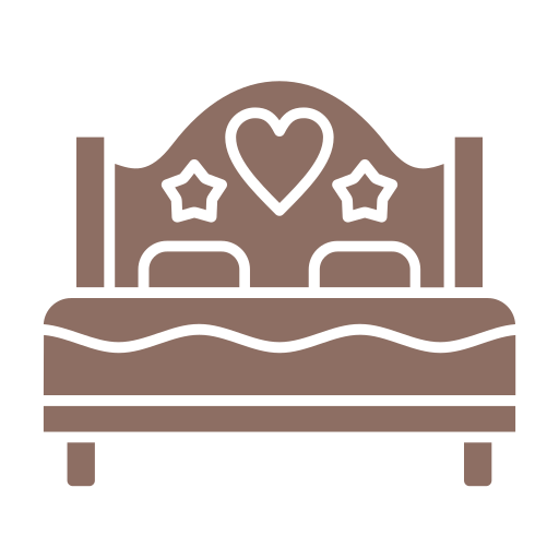 Double bed Generic Flat icon