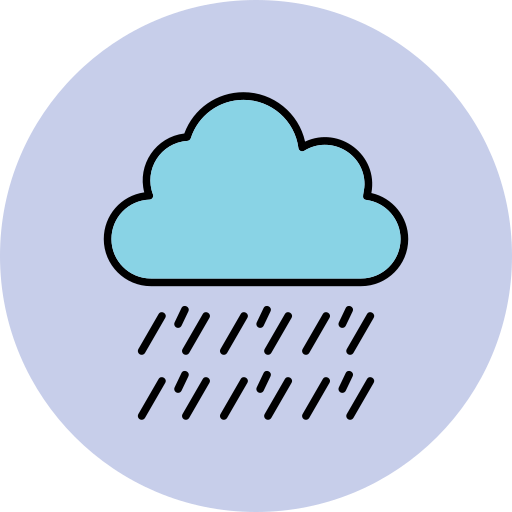 pluie Icône gratuit pluie Icône gratuit