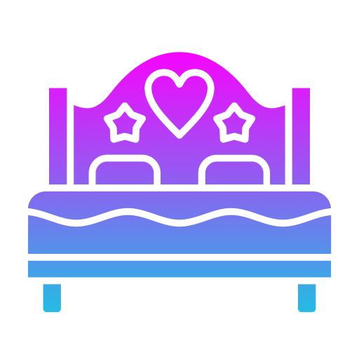 cama matrimonial icono gratis