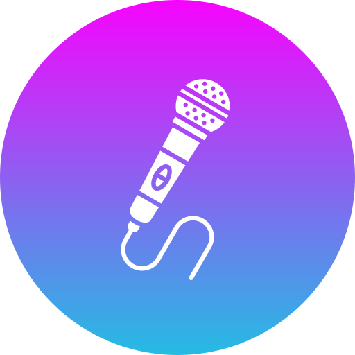 Microphone Generic Flat Gradient Icon