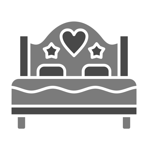 cama matrimonial icono gratis