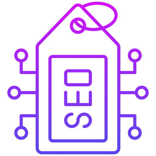 etiqueta seo icono gratis