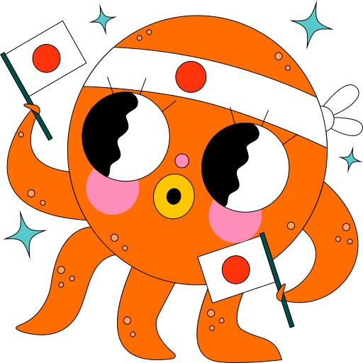Octopus free sticker Octopus free sticker