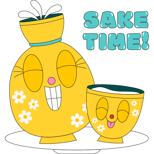 sake kostenlos Sticker sake kostenlos Sticker