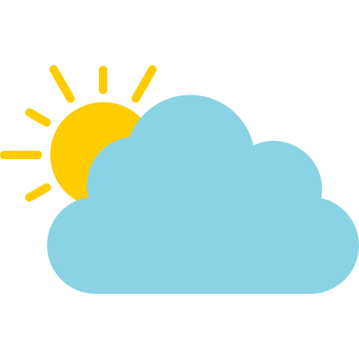 Cloudy Generic Flat icon