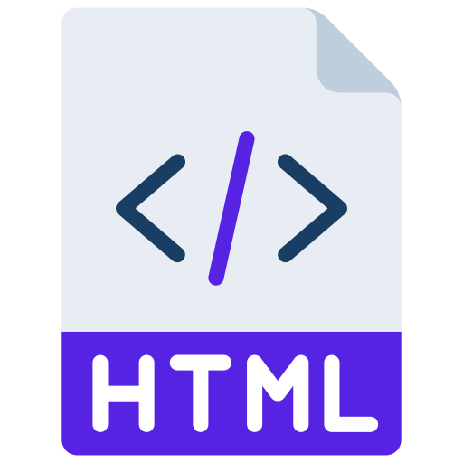 Html on sale icon tag