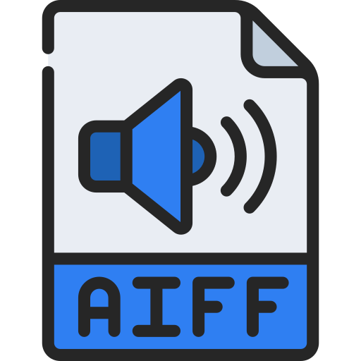 aiff icono gratis