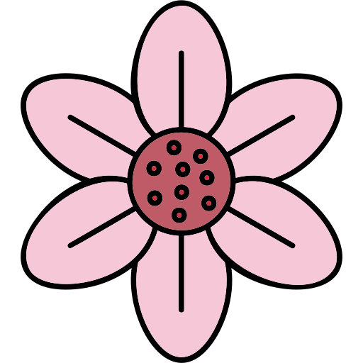 flor de cerezo icono gratis