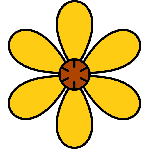 Mint marigold Generic Outline Color icon