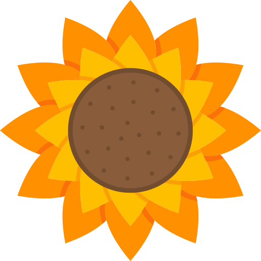 Sunflower Generic Flat Icon