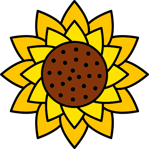 girasol icono gratis