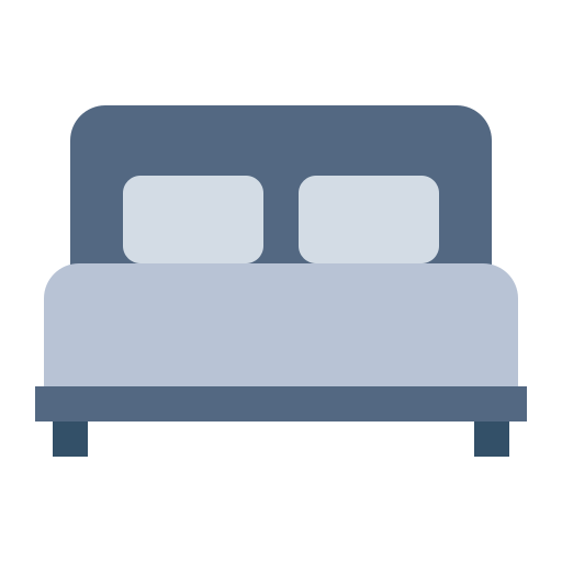 cama matrimonial icono gratis