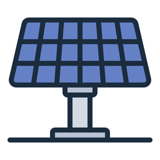 panel solar icono gratis