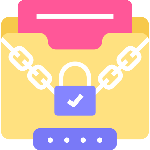 protección de datos icono gratis