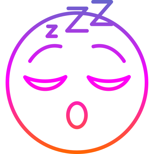 dormido icono gratis