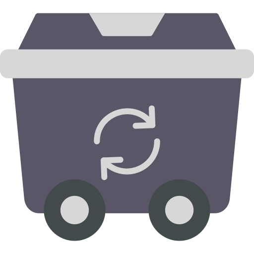 papelera de reciclaje icono gratis