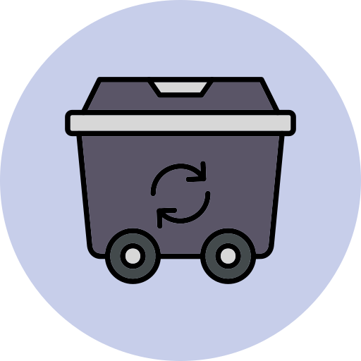 papelera de reciclaje icono gratis