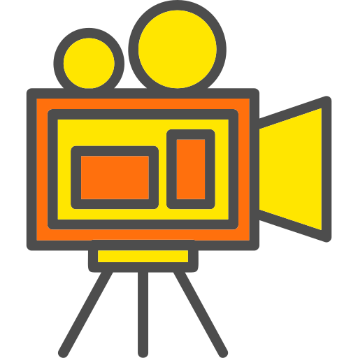 camara de video icono gratis