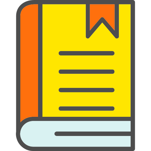 Book Generic Outline Color icon