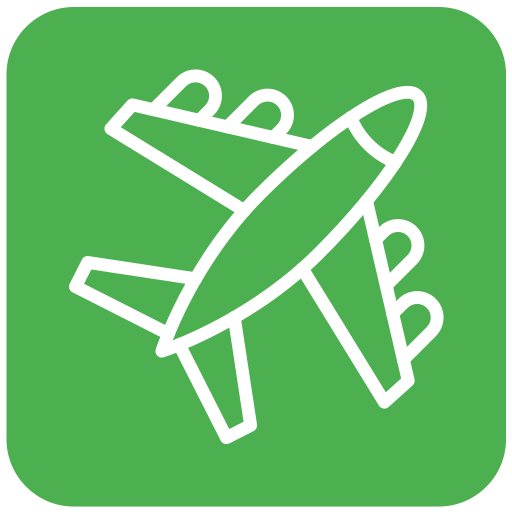 avión icono gratis