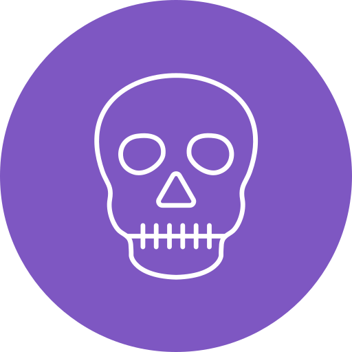 Skull Generic Flat icon