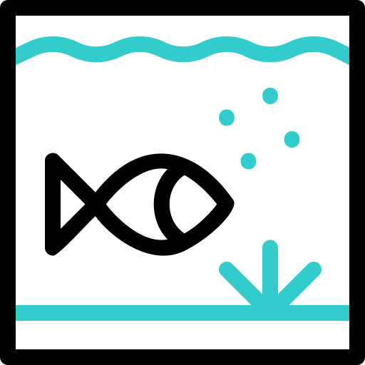 Aquarium Basic Accent Outline icon