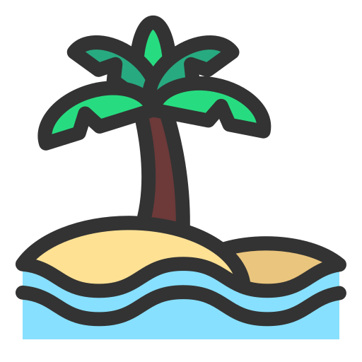 palmera icono gratis