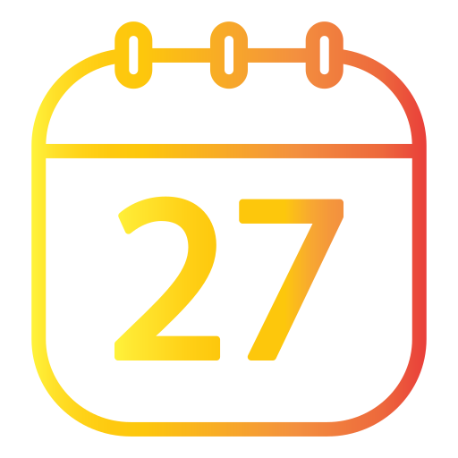fecha del calendario icono gratis