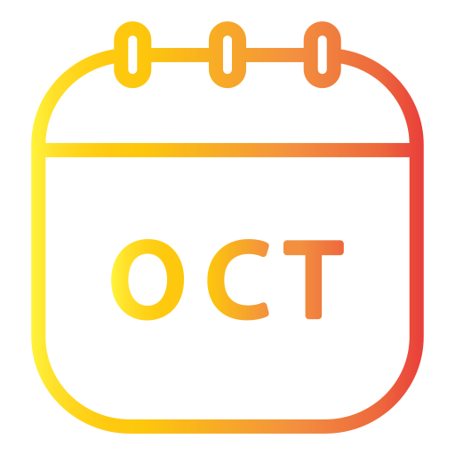 octubre icono gratis