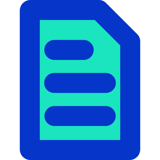 File Generic Outline Color icon