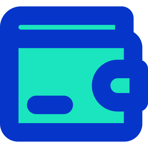 Wallet Generic Outline Color icon