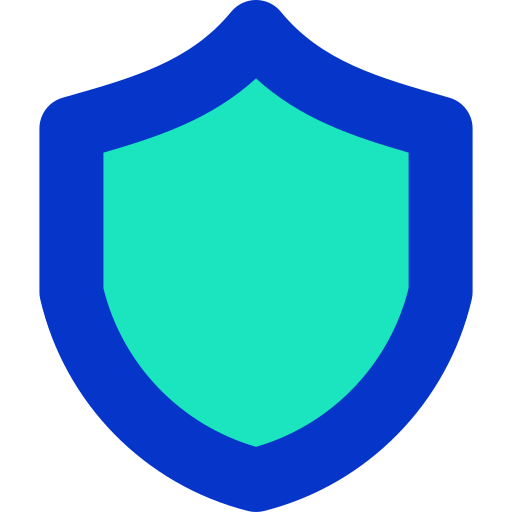 Shield Generic Outline Color icon