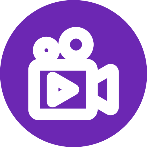 grabación de vídeo icono gratis