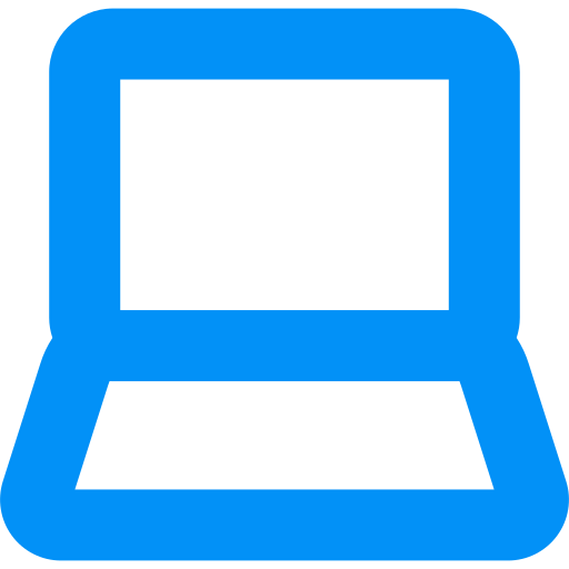 Laptop Generic Simple Colors icon