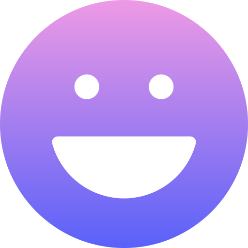 Smiley Generic Flat Gradient icon