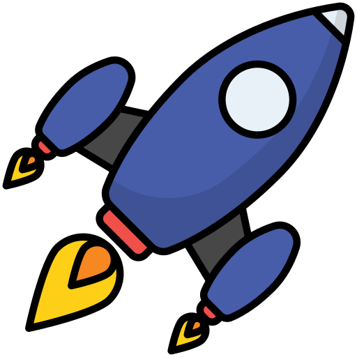 Rocket launch Generic Outline Color icon