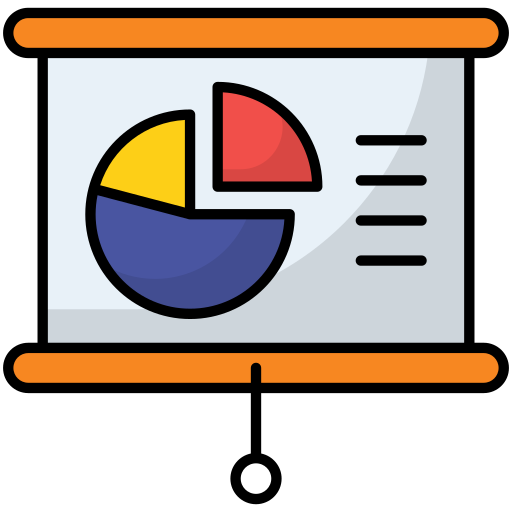 Presentation Generic Outline Color icon