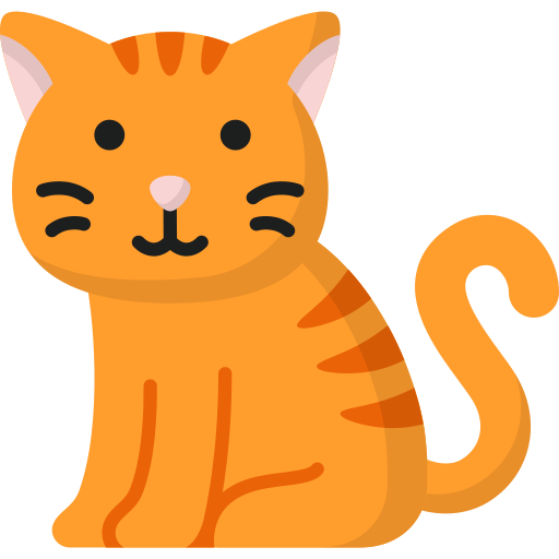 Free Vectors  Cute tabby cat icon