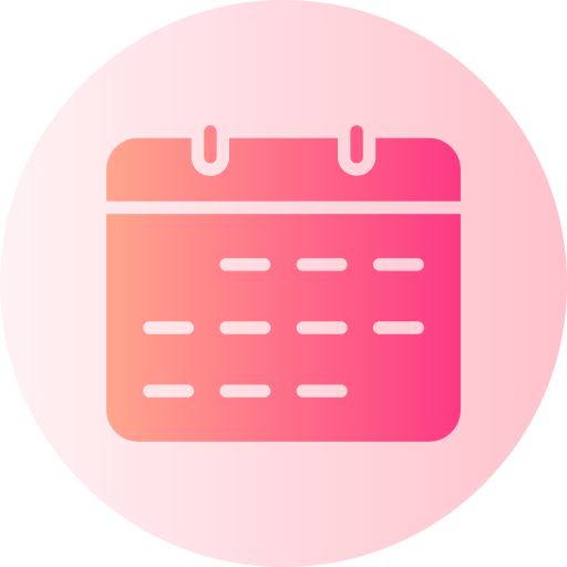 Calendar Generic Flat Gradient icon